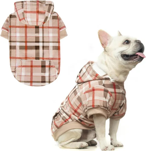 Vista 18 de BEAUTYZOO Sudaderas con capucha para perros, para perros pequeños, medianos y grandes, niñas y niños - Calidad premium, ultra suave, ajuste cómodo