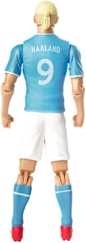 Vista 3 de Sockers Banbo Toys Manchester City F.C. Erling Haaland - Figura de acción de fútbol coleccionable de 8 pulgadas