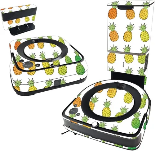 Vista 11 de MightySkins Skin compatible con iRobot Roomba s9+ Vacuum & Braava Jet m6 Bundle - Morado antiguo Funda protectora y única de vinilo Fácil