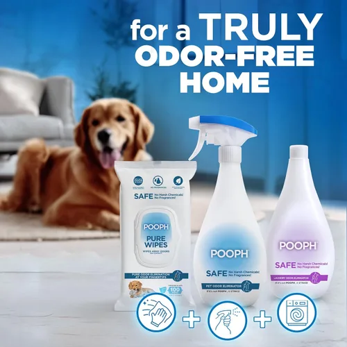 Vista 6 de POOPH - Spray eliminador de olores para mascotas, 16 onzas