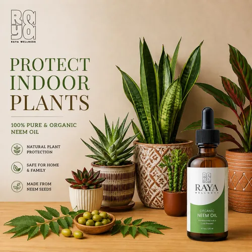 Vista 6 de Aceite de neem orgánico USDA - Prensado en frío, sin refinar - Botella de vidrio - 3.4 fl oz (3.4 fl oz)