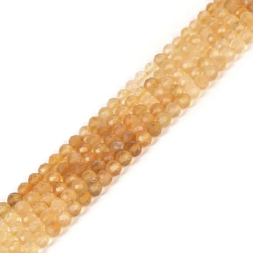 Vista 73 de Cuentas Redondas Facetadas de Ópalo Verde de 4 mm Sueltas de 16 Pulgadas para Hacer Joyas