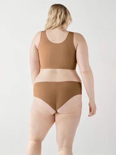 Vista 2 de True & Co Sujetador de cuello redondo para mujer