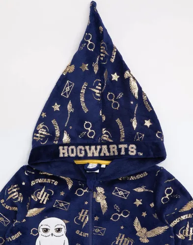 Vista 4 de Harry Potter Enterizo para niñas y niños Hogwarts Hedwig todo en uno