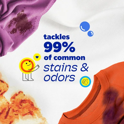 Vista 7 de Tide Simply All-In-One, detergente líquido para ropa sucia con aroma a flor de saúco, 89 cargas, 117 onzas líquidas