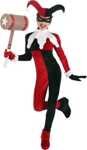 Vista 2 de Disfraz de Harley Quinn para niños
