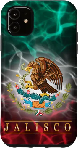 Vista 8 de Jalisco - Funda para iPhone 17, diseño de bandera de México