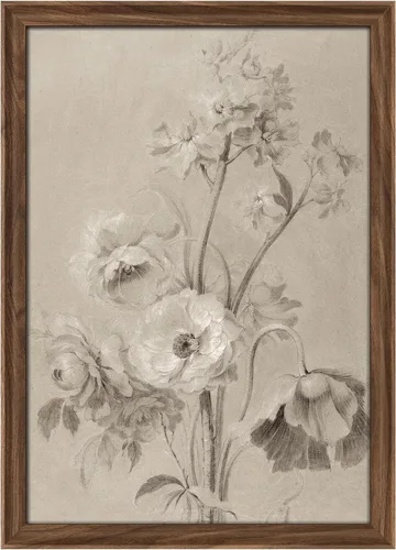 Vista 42 de MUDECOR Lienzo enmarcado prémium para pared, pinos nevados en bosque de invierno, ilustraciones modernas, arte contemporáneo, escénico, divertido