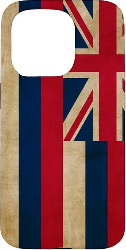 Vista 14 de Vintage Hawaii Flag USA State Case for iPhone 17