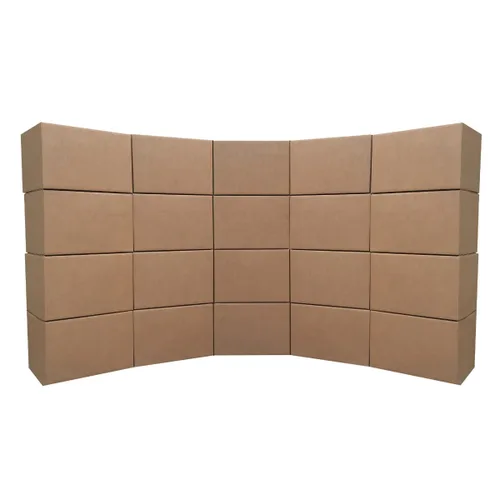 Vista 4 de uboxes Cajas de mudanza medianas 18 x14 x 12 pulgadas, paquete de 20 cajas (boxbundmed20)