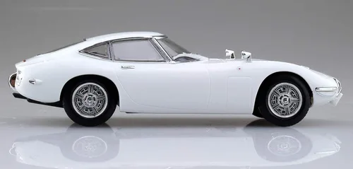 Vista 4 de Aoshima 1/32 The Snap Kit No.05A 2000GT (Pegasus White) - Kit de construcción de modelos de plástico # 5627