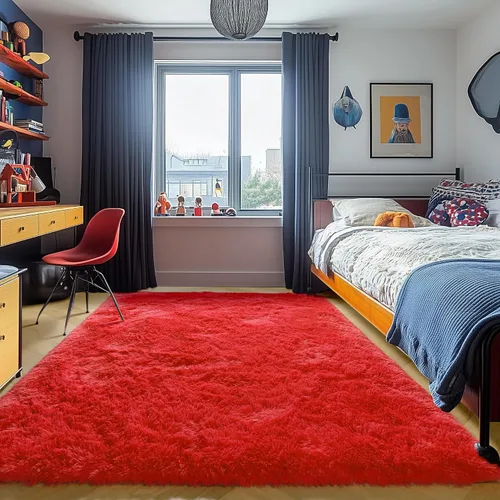 Vista 141 de ONASAR - Alfombra de pasillo negra de 2 x 6 pies, esponjosa, lavable, ultrasuave, afelpada, peluda, tapete para bebés, dormitorio de niños, armario
