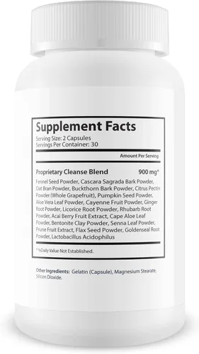 Vista 2 de Pro Daily Gut Detox Cleanse Immune Detox - Limpieza de desintoxicación con probióticos - Promueve la reducción de la hinchazón para una apariencia