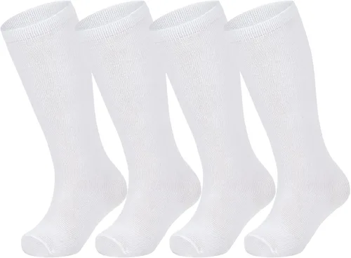 Vista 12 de American Trends 2 pares de calcetines de sóftbol para niños pequeños Rosa fuerte