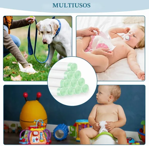 Vista 5 de Paquete de 200 forros portátiles para silla de orinal con cordón, bolsas desechables de asiento de inodoro de entrenamiento para niños, niños 200