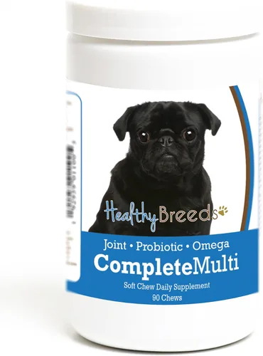 Vista 383 de Healthy Breeds Affenpinscher todo en uno multivitamínico suave masticable 60