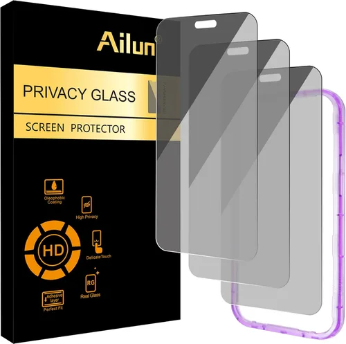 Vista 11 de Ailun Paquete de 3 protectores de pantalla exteriores de privacidad