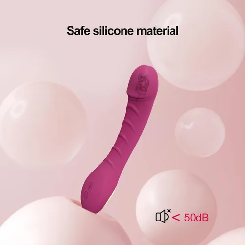 Vista 3 de Juguete sexual vibrador con 12 modos de vibrador para mujer, consolador de punto G, juguetes sexuales para mujeres, estimulador del clítoris