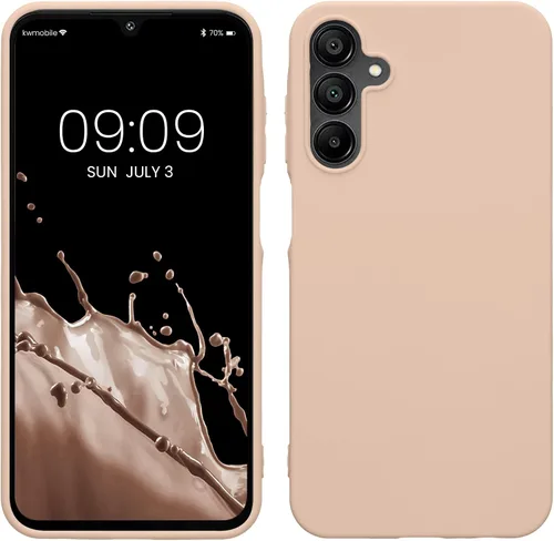 Vista 150 de kwmobile Funda compatible con Samsung Galaxy A12 - Funda protectora de silicona TPU suave y delgada - Azul Báltico