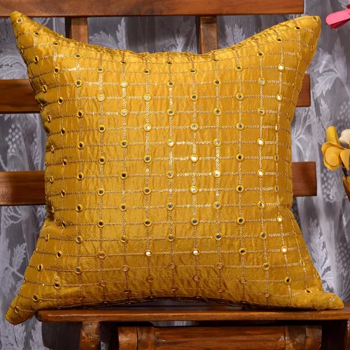 Vista 29 de Juego de 2 almohadas decorativas negras de 12 x 12 pulgadas, fundas de almohada pequeñas de seda para sofá, funda de cojín bordada con lentejuelas