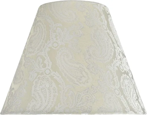 Vista 14 de Aspen Creative 32287A, Pantalla de Lámpara Transitional Hardback con Forma de Imperio y Construcción Spider en Beige, 14" de ancho (7" x 14" x 11")