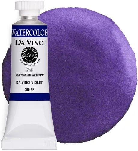Vista 156 de DA VINCI PAINTS Pintura Acuarela Profesional para Artistas, Azul Cobalto, 15mL