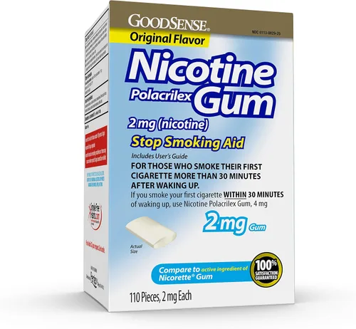 Vista 10 de GoodSense Pastilla de nicotina de 4 mg, reduce los antojos de nicotina y deja de fumar con una terapia de reemplazo de nicotina, 108