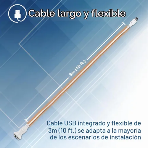 Vista 8 de TRENDnet - Cable convertidor USB a serie de 9 pines, TU-S910 USB to RS232 Serial Adapter, Supports Windows & Mac, USB1.1, USB2.0, USB3.0, 3m