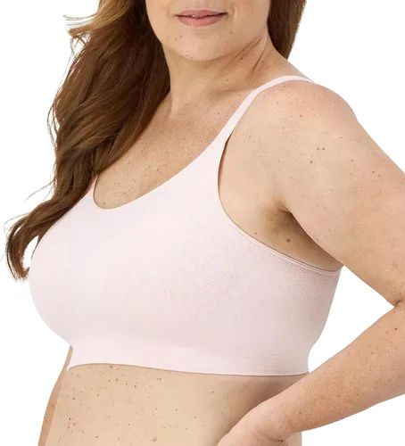 Vista 3 de PLAYTEX Women's Smoothing Full Coverage Wireless Bra Us4p31, 2-Pack, Sizes S-3x, M+-XL+
