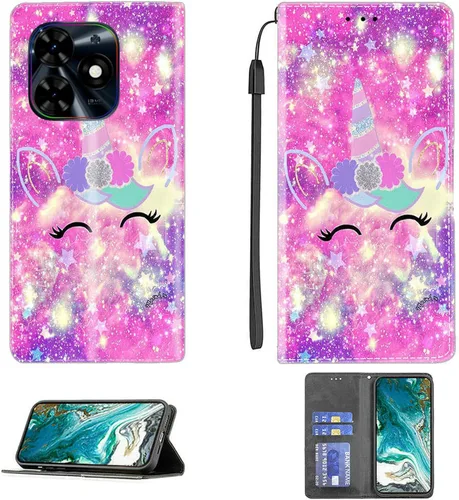 Vista 107 de Aroepurt Funda para UMIDIGI G1 Plus compatible con UMIDIGI G1 Plus Funda para teléfono Funda de piel sintética con función atril magnética CPT15