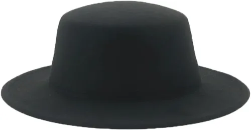Vista 14 de Sombrero de invierno para mujer, sombreros de invierno para mujer, moda formal, boda, decorar, gorra de Panamá