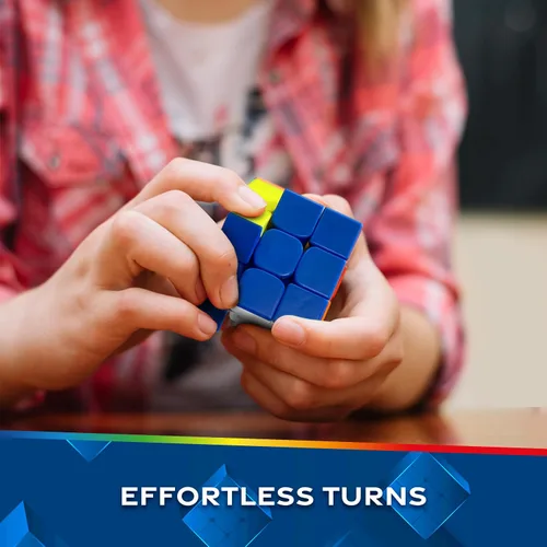 Vista 8 de Goliath NEXcube - Cubo clásico de velocidad sin calcomanías de 3 x 3, súper suave para un juego de acción rápido, rompecabezas para resolver