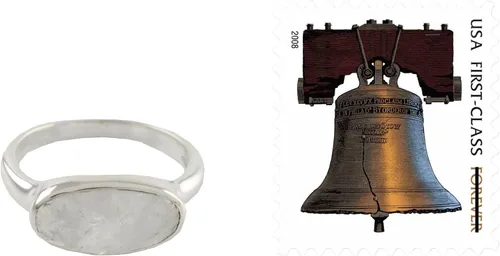 Vista 5 de NOVICA Anillo de cóctel artesanal hecho a mano con piedra lunar arcoíris de plata de ley, transparente, simple, indio, moderno, bisel de corona