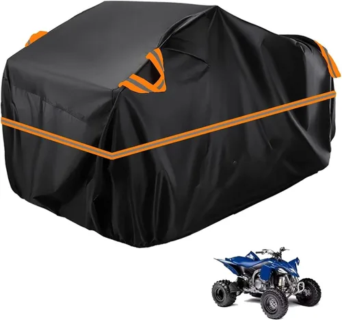Vista 102 de Cubierta para ATV impermeable compatible con Arctic Cat H1 EFI TRV Cruiser 4x4 2011, cubierta de 210D para vehículos de 4 ruedas, cubierta para quad