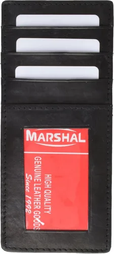 Vista 3 de MARSHAL Billetera mágica para hombre minimalista con tarjetero de crédito delgado #420CF
