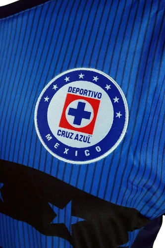 Vista 3 de Icon Sports Cruz Azul - Camiseta de fútbol para hombre, diseño exclusivo de poli