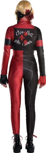 Vista 3 de amscan Harley Quinn Halloween Costume for Adults Suicide Squad 2 Includes Top and Pants