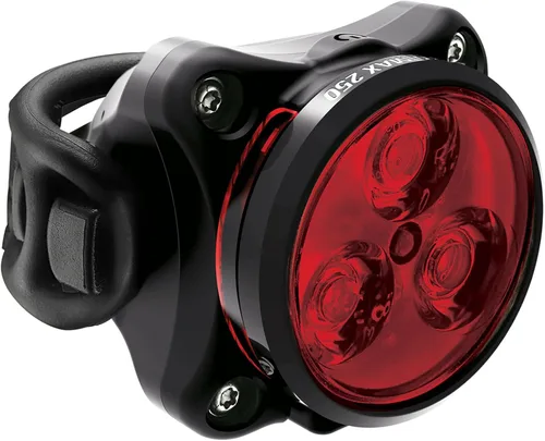Vista 8 de LEZYNE Zecto Drive Max - Luz trasera LED impermeable IPX7 recargable por USB, con múltiples modos de sólido y flash, correa de montaje de goma