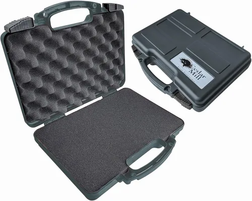 Vista 13 de Cedar Mill Fine Firearms Estuche para pistola aprobado por la TSA - Caja fuerte para pistola y pistola de 0.354 in, revólver - Estuche rígido