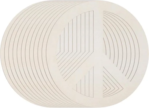 Vista 13 de Anglechic 12 paquetes de 30 centímetros de rebanadas de madera sin acabar con forma de ancla en blanco para manualidades, adornos