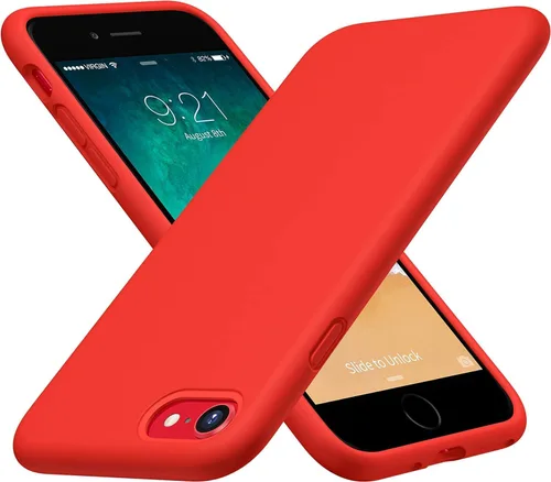 Vista 13 de CellEver Funda de silicona resistente para iPhone SE 2022 (3ª generación)/iPhone SE 2020 (2ª generación)/iPhone 8/7 - Protección militar contra