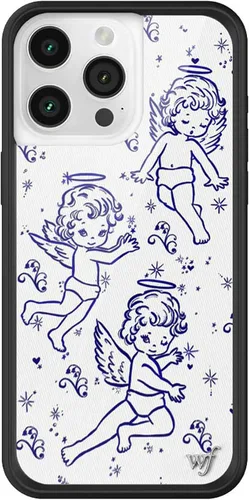 Vista 59 de Wildflower Cases - Funda Surf's Up, Compatible con Apple iPhone 15 Pro Max Moderno, Rojo, Morado, Floral, Verano, Playa - Parachoques Protector