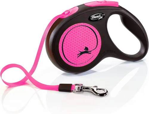 Vista 14 de Flexi - New Classic - Correa retráctil de cuerda para perros, S, negro, 26 libras (12 kg), 26 pies (8 m)