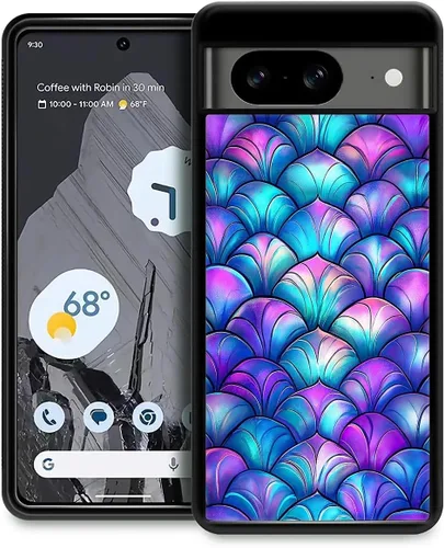 Vista 170 de Compatible con Google Pixel 4A 5G Mobile Case Creative Acrylic Back Panel Silicona Edge Case Slim Protección Especialmente para Google Pixel 4A 5G