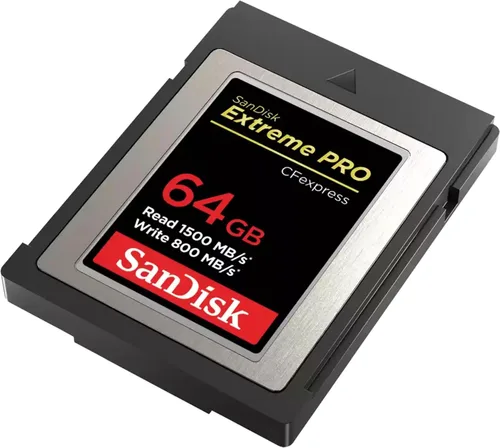 Vista 4 de SanDisk Tarjeta CFexpress Extreme PRO de 64 GB tipo B - SDCFE-064G-GN4NN