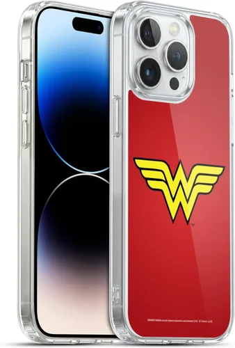 Vista 132 de Head Case Designs Funda de gel suave con licencia oficial de Wonder Woman DC Comics Classic Logos compatible con Apple iPhone 7 Plus/iPhone 8 Plus