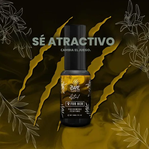 Vista 4 de Astrid - Perfume de feromonas para mujer [fórmula de atracción] – Perfume de aceite infundido con feromonas para ella [fórmula de larga duración] 1