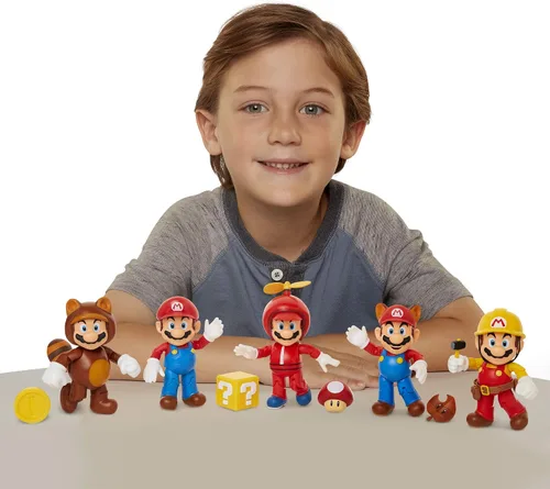 Vista 12 de Super Mario Nintendo 4" con bloque de preguntas