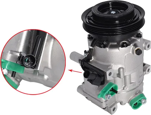Vista 3 de waltyotur Compresor de CA con embrague de repuesto para Accent 1.6L 2006-2009 CO 10925C