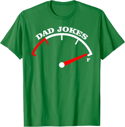 Vista 4 de Día del Padre Dad Jokes Fuel Car Pun Cargando Camiseta Padre, Negro